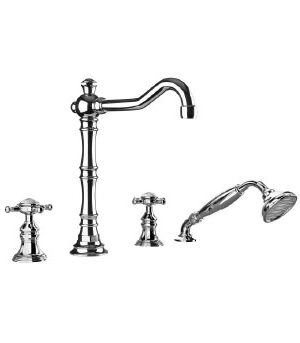 Disegno Queen R3075 4 pc. Deck Mount