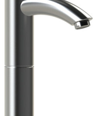 Rubinet 1NHO SINGLE CONTROL LAV SET WITH EXTENDED BASE (8 5/16" AERATOR TO DECK) (LESS DRAIN