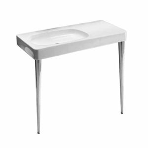 FUSION 100 PLUS · cod L132 Washbasin with metal support