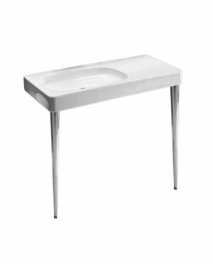 FUSION 100 PLUS · cod L132 Washbasin with metal support