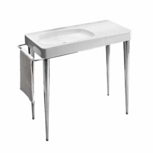 FUSION 100 DELUXE · cod L134 Washbasin with metal console