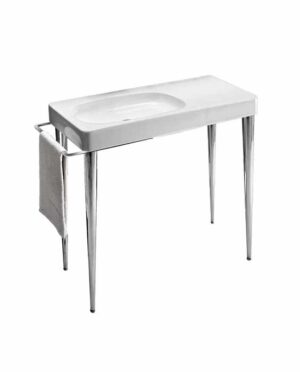 FUSION 100 DELUXE · cod L134 Washbasin with metal console