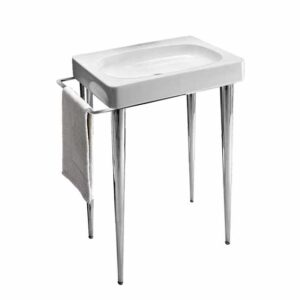 FUSION 65 DELUXE · cod L135 Washbasin with metal console