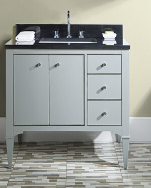 Fairmont Designs - Charlottesville 36″ Vanity Drawer-Right – Light Gray