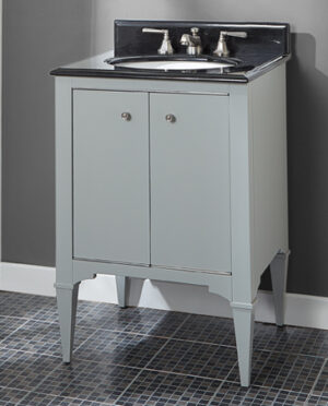 Charlottesville 24″ Vanity – Door – Light Gray