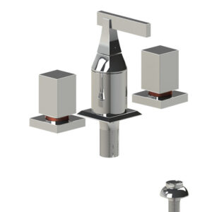 BIDET FITTING WITH SPRAY, DIVERTER AND VACUUM BREAKER (LESS DRAIN