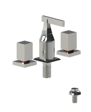 BIDET FITTING WITH SPRAY, DIVERTER AND VACUUM BREAKER (LESS DRAIN