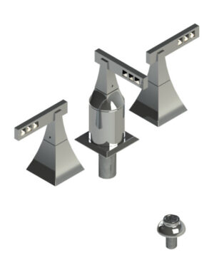 BIDET FITTING WITH SPRAY, DIVERTER, WITH VACUUM BREAKER (LESS DRAIN)