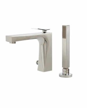 2-piece deckmount tub filler with handshower Product code: 19074