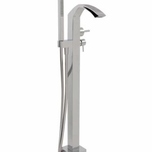 Floormount tub filler with handshower Product code: 61685