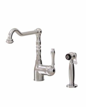 Dual stream mode kitchen faucet with side spray Product code: 2150S