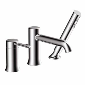 ALT Aqua CIRCO #40772 - 3-PIECE DECKMOUNT TUB FILLER WITH HANDSHOWER