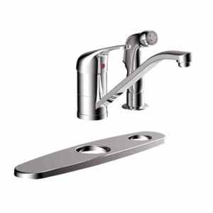 KITCHEN FAUCETS, PRIMO #10775 SINGLE-CONTROL KITCHEN FAUCET WITH SIDE SPRAY
