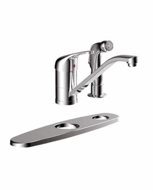 KITCHEN FAUCETS, PRIMO #10775 SINGLE-CONTROL KITCHEN FAUCET WITH SIDE SPRAY