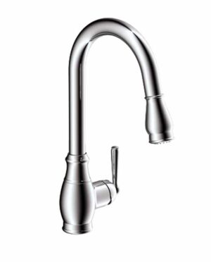 ALT Aqua TRATTORIA #40778 - SINGLE-CONTROL PULL-DOWN KITCHEN FAUCET