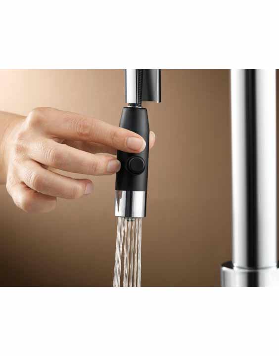 BLANCO URBENA SILGRANIT® Look dual finish Kitchen Faucet - Royal Bath