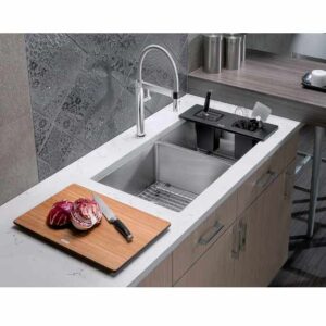 BLANCO QUATRUS R15 U 1 3/4 Stainless Steel sink