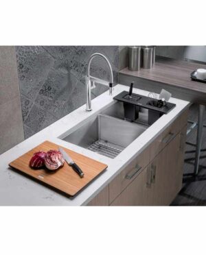 BLANCO QUATRUS R15 U 1 3/4 Stainless Steel sink