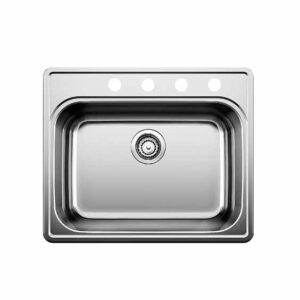 BLANCO ESSENTIAL 1 (4 Hole) Stainless Steel sink