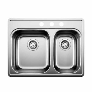 BLANCO ESSENTIAL 1 1/2 (3 Hole) Stainless Steel sink