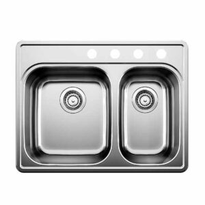 BLANCO ESSENTIAL 1 1/2 (4 Hole) Stainless Steel sink