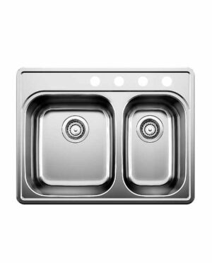 BLANCO ESSENTIAL 1 1/2 (4 Hole) Stainless Steel sink