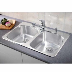 BLANCO ESSENTIAL 2 (4 Hole) Stainless Steel sink