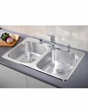 BLANCO ESSENTIAL 2 (4 Hole) Stainless Steel sink