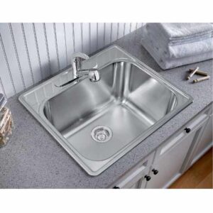 BLANCO ESSENTIAL UTILITY SINK (4 Hole) Stainless Steel sink