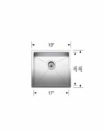 BLANCO RADIUS 10 U Stainless Steel sink