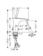 PuraVida - PuraVida 110 Single-Hole Faucet, 1.2 GPM