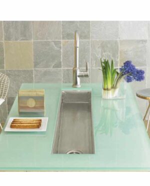 Rio Grande Copper bar/prep trough sink