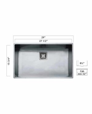 Oaks 1QR7040SQ Radius 12 Square Drain
