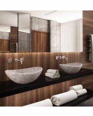 LMS-010 - 22" Ice marble sink