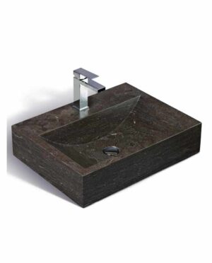 LPG-006 - 24" Stone Sink Compact and contemporary
