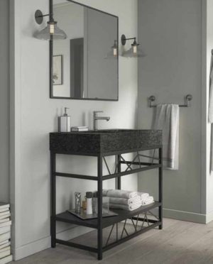 VBS-039 + LPG-014 - Steel vanity