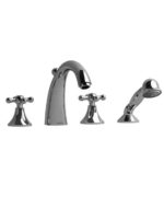 Manhattan - FI12+ 4-piece deck-mount tub filler