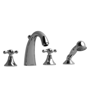 Manhattan - FI12+ 4-piece deck-mount tub filler