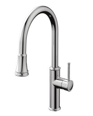 AQUABRASS MARGHERITA - 6845N PULL-DOWN DUAL STREAM KITCHEN FAUCET