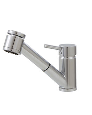 AQUABRASS TAPAS - 20343 PULL-OUT DUAL STREAM KITCHEN FAUCET