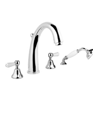 AQUADESIGN COLONIAL - R3023L/X 4PC DECK MOUNT TUBFILLER
