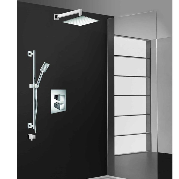 PALAZZANI YOUNG - YOUNG KIT#8 2-WAY THERMOSTATIC SHOWER SYSTEM