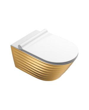 GOLD & SILVER CLASSY TOILET AND BIDET