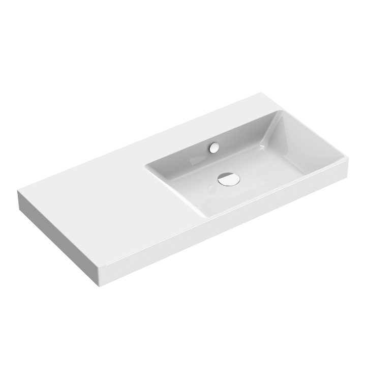 ZERO 100 RIGHT SIDE WASHBASIN