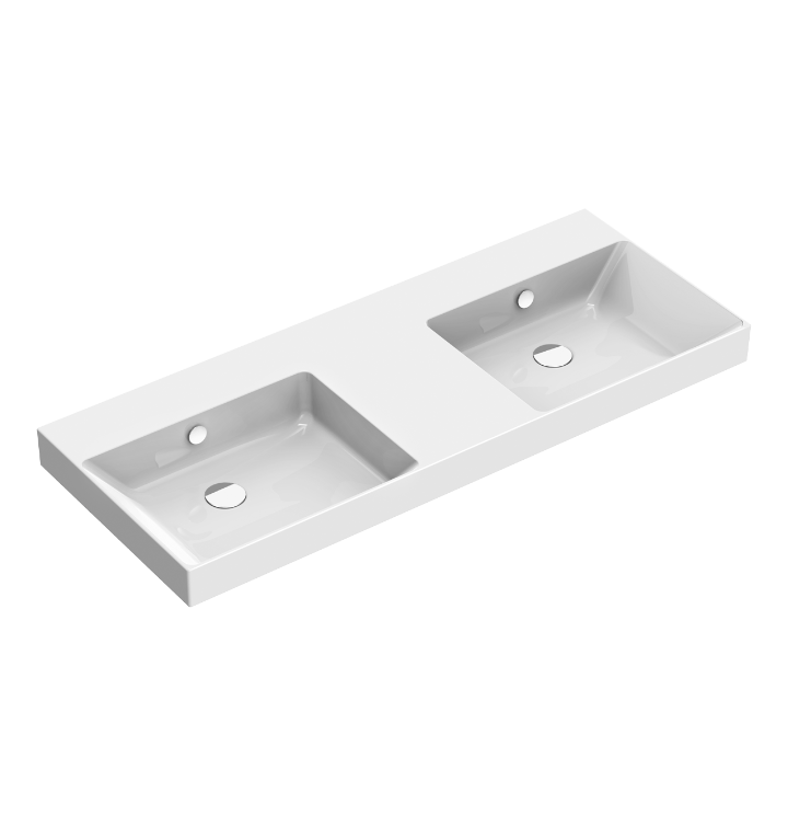 ZERO 125 DOUBLE WASHBASIN
