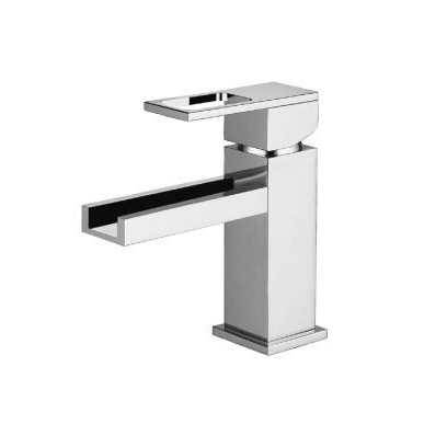 Single Hole Cascade Flow Waterfall Bathroom Faucet Model#: 160.1000CFPN