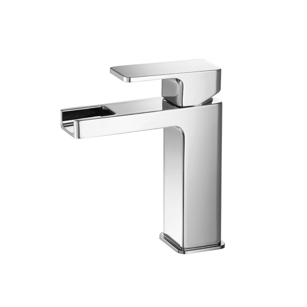 Single Hole Cascade Flow Waterfall Bathroom Faucet Model#: 196.1000CFCP