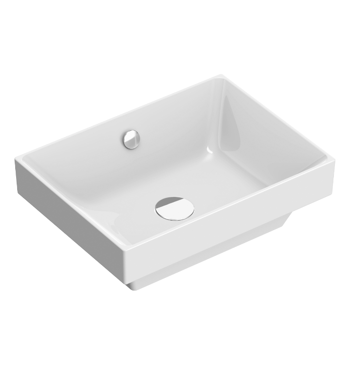 ZERO 50 SEMI FITTED WASHBASIN