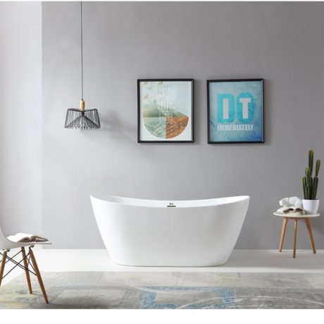 BAGNO ITALIA BELLAGIO 60” FREESTANDING BATHTUB