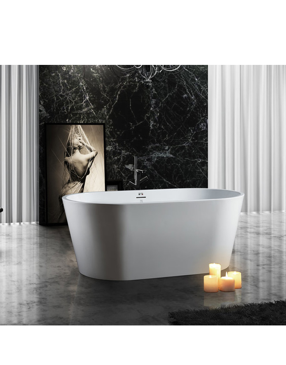 BAGNO ITALIA MONACO 59” FREESTANDING BATHTUB